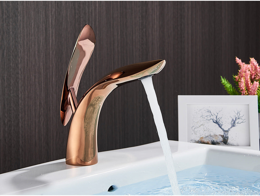 Homelody Grace Brass Single-Handle Vessel Sink Faucet for 1 Hole