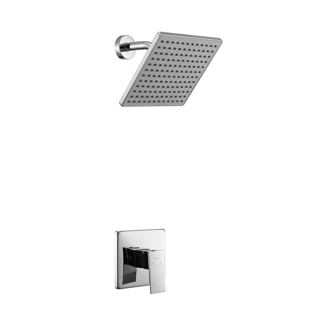 Aihom Shower Head Set, 8-Inch Touch-Clean Shower-head