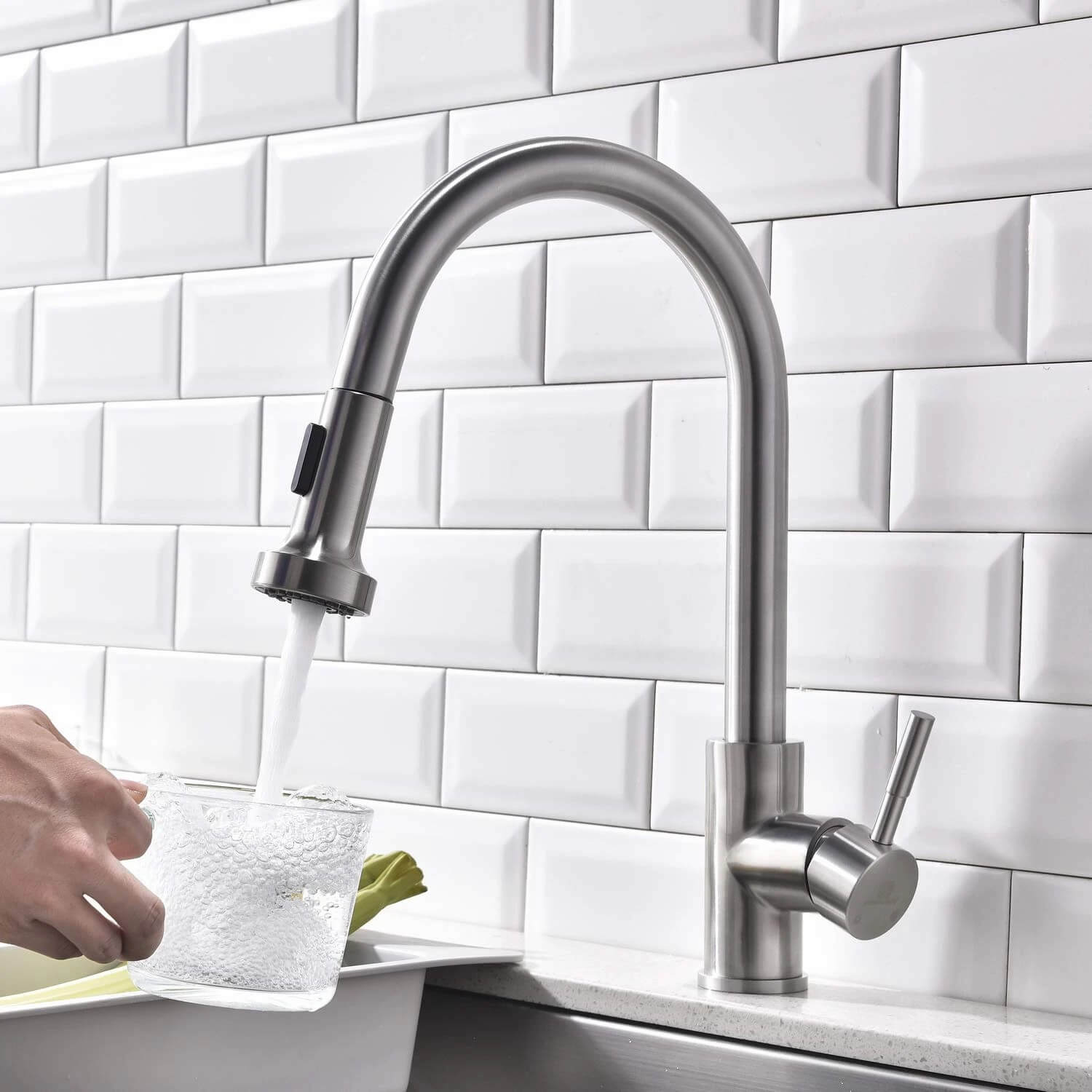 2 spray types kitchen tap