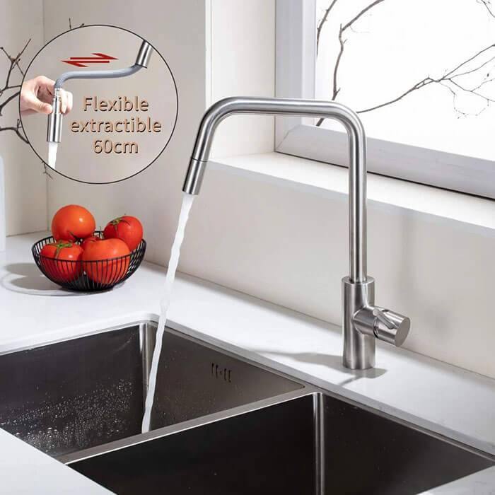 360 ° Removable Swivel Single Handheld Homelody Kitchen Sink Faucet - Homelody