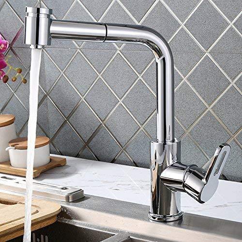 360° Rotating Homelody Kitchen Faucet with Pull-out Hand Spray Tap - Homelody