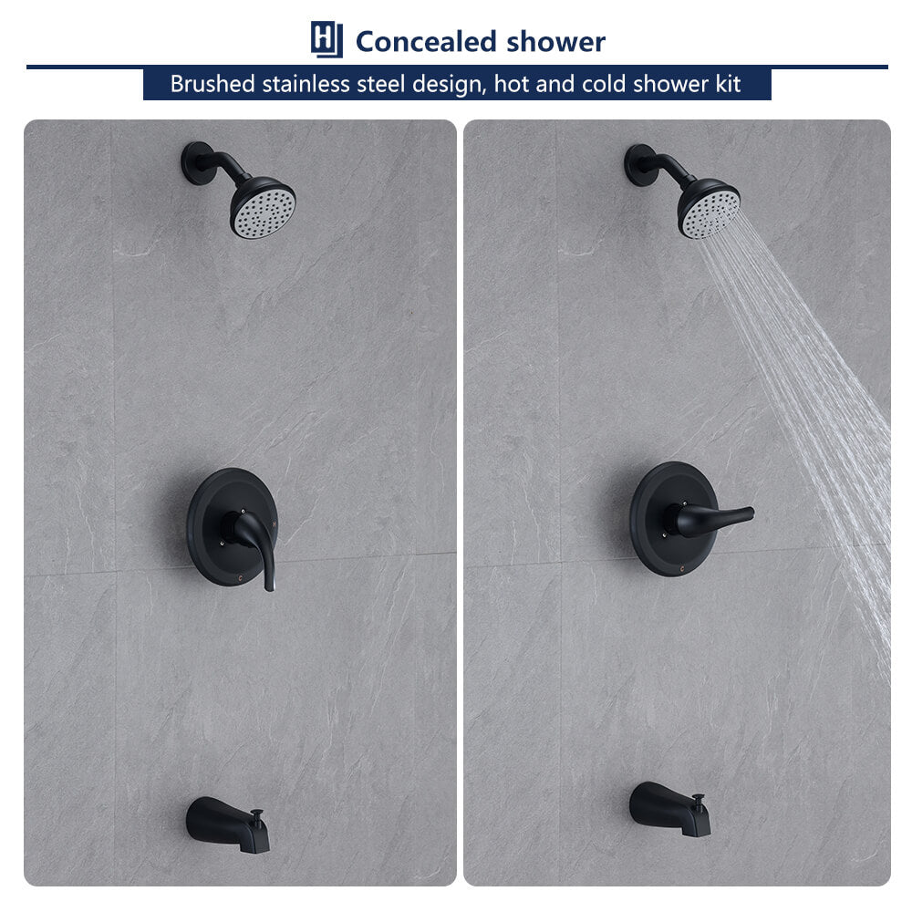 HOMELODY Pressure Balancing Shower System (Valve Included)
