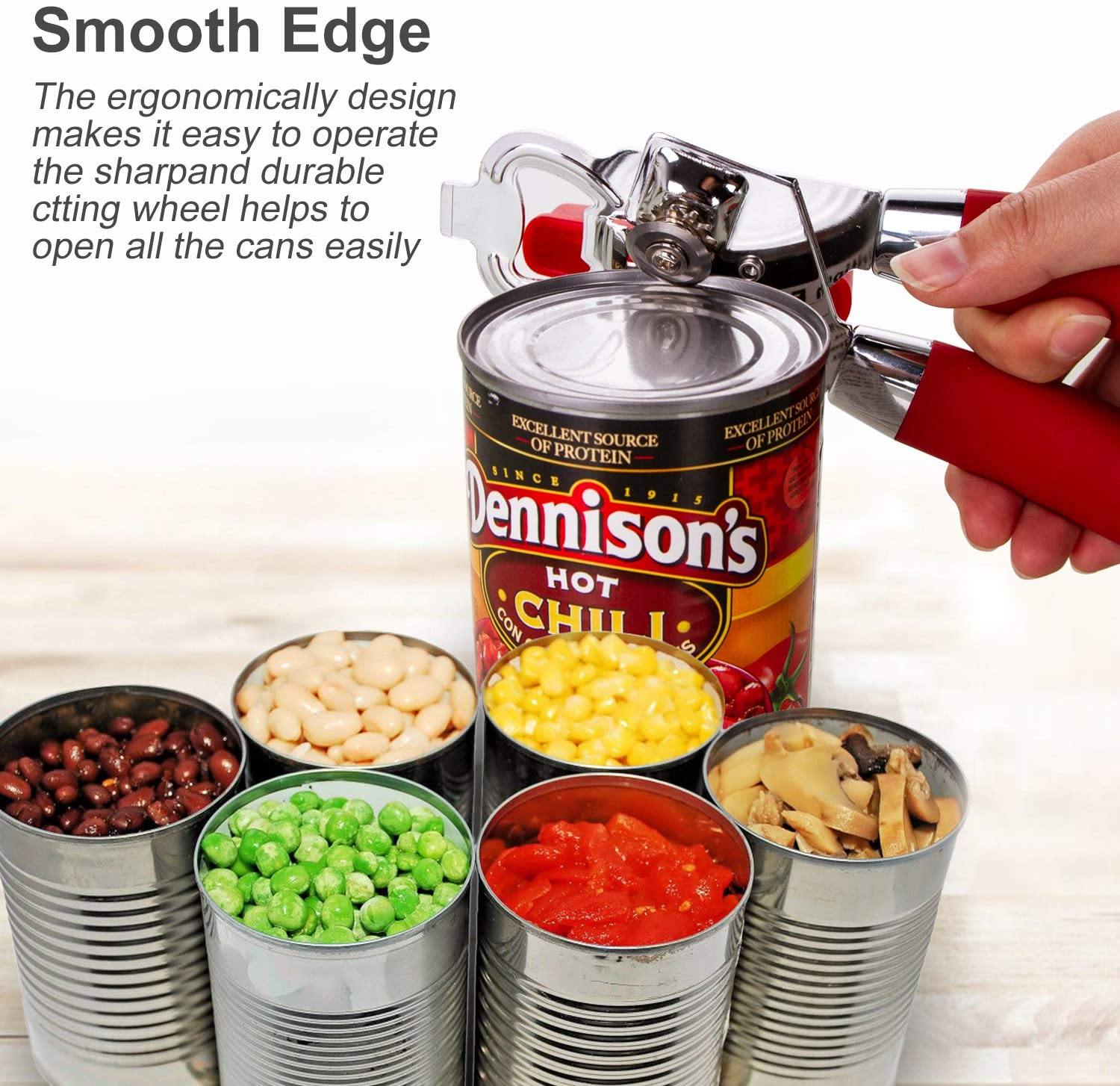 AiHom manual safety can opener stainless steel - Homelody
