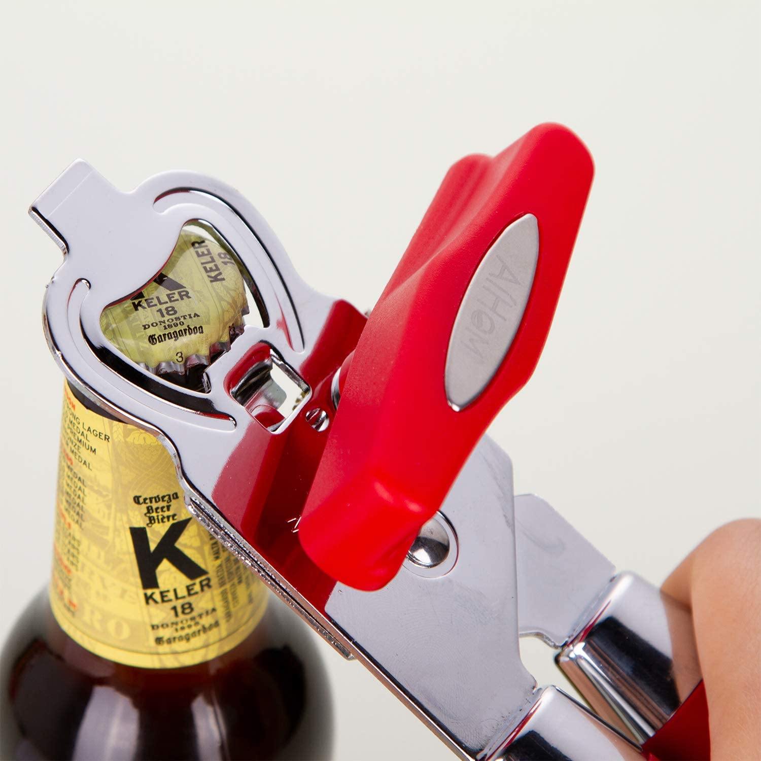 AiHom manual safety can opener stainless steel - Homelody