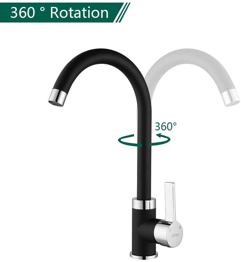 matte black kitchen faucet