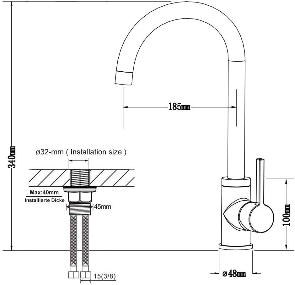 matte black kitchen faucet