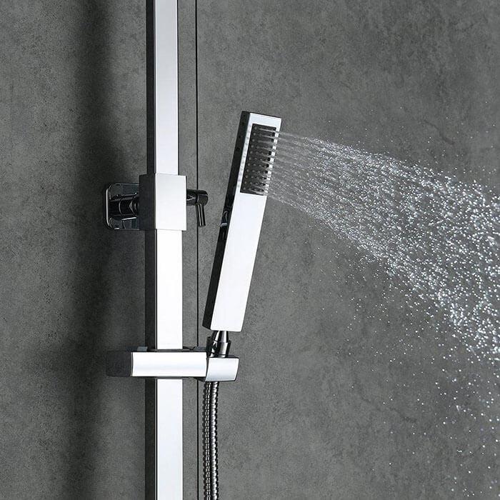 Best quality Homelody shower mixer with chrome thermostat shower sets - Homelody