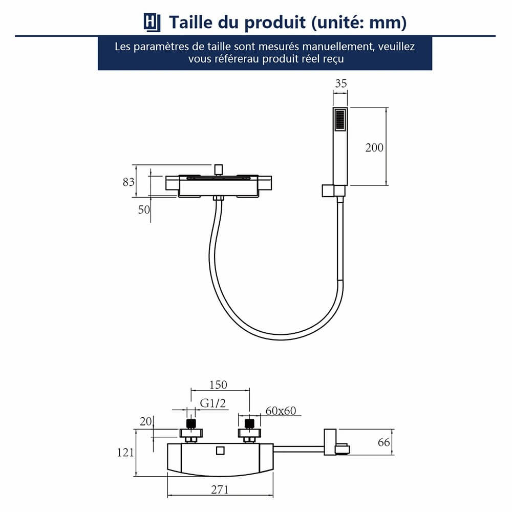 brass bath mixer