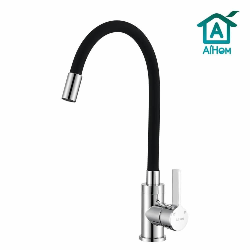 kitchen faucet black