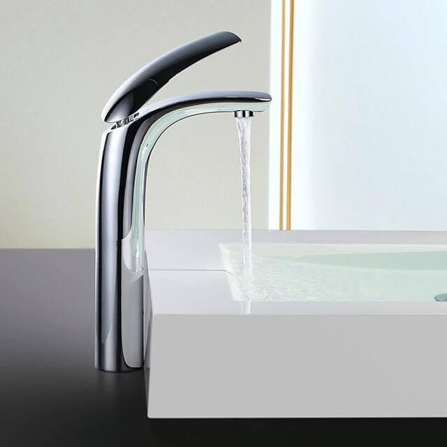 Elegant Bathroom brass Basin Mixer Homelody modern Faucet online - Homelody