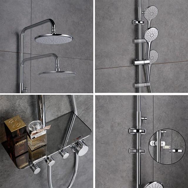 Homelody 3-Function Rain Shower Set - Homelody