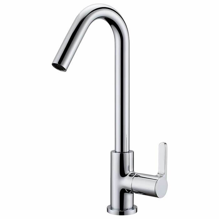 HOMELODY Bathroom Faucet Cold and Hot Water Single Lever Rotatable 360 ° Taps - Homelody