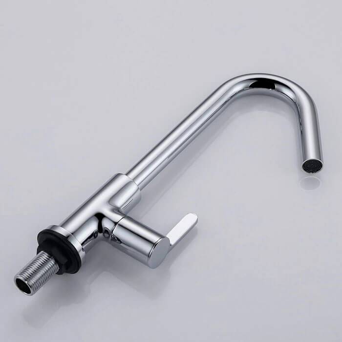 HOMELODY Bathroom Faucet Cold and Hot Water Single Lever Rotatable 360 ° Taps - Homelody