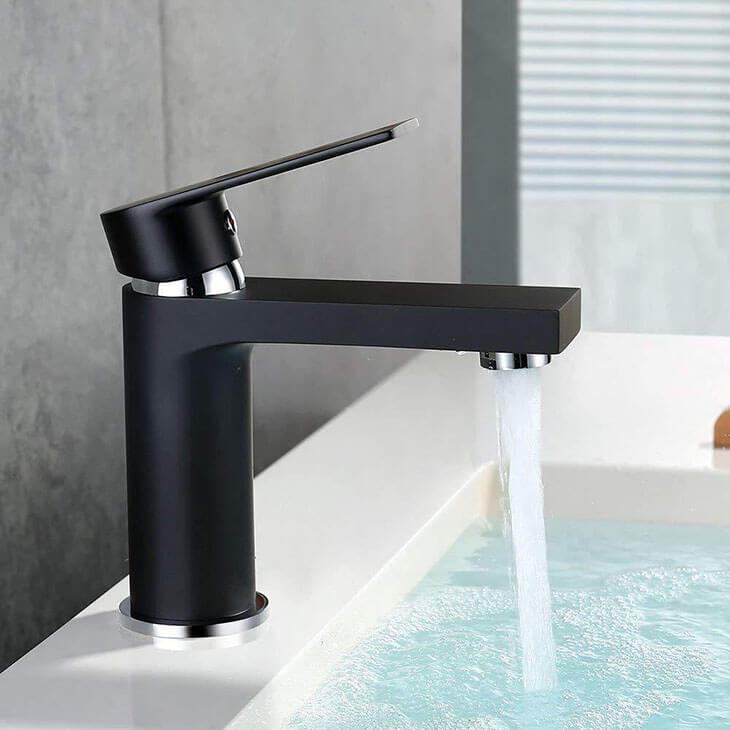 Homelody Black Bathroom Basin Mixer Faucet - Homelody