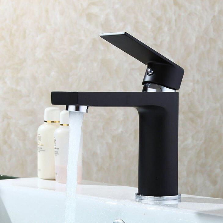 Homelody Black Bathroom Basin Mixer Faucet - Homelody