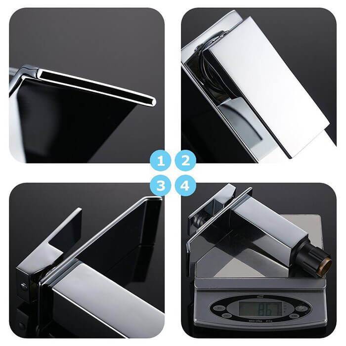 Homelody Brass Bathroom Basin Waterfall Faucet - Homelody