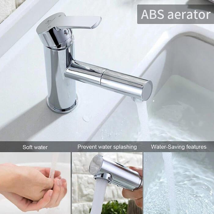 Homelody Brass Chrome-plated single handle Removable Lavatory Washbasin Faucet for Bathroom - Homelody