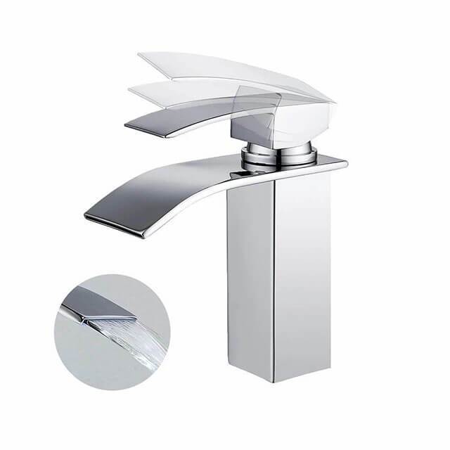 Homelody high end Single-lever waterfall Basin Faucet for Bathroom - Homelody