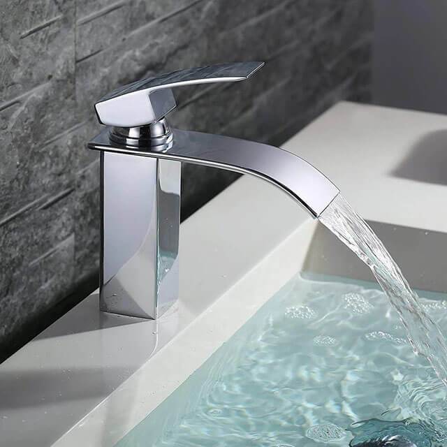 Homelody high end Single-lever waterfall Basin Faucet for Bathroom - Homelody