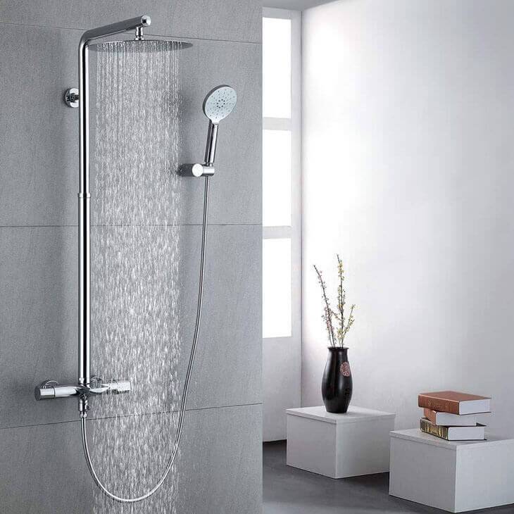 Luxury Bathroom Thermostat Shower Set