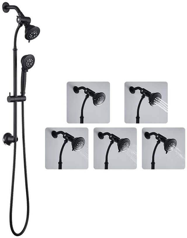 HOMELODY Oil Rubbed Bronze Dual Shower Heads Set - Homelody