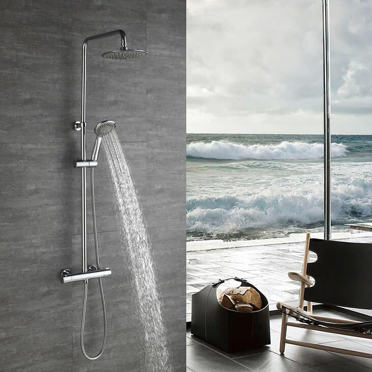 Homelody Shower Column Multi-shower mode thermostatic shower system with Mixer - Homelody
