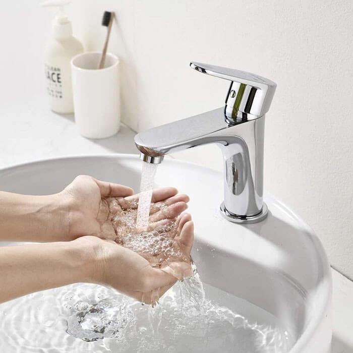 Homelody Single-Lever Bath Fittings Single Lever Basin Mixer Tap for Bathroom - Homelody
