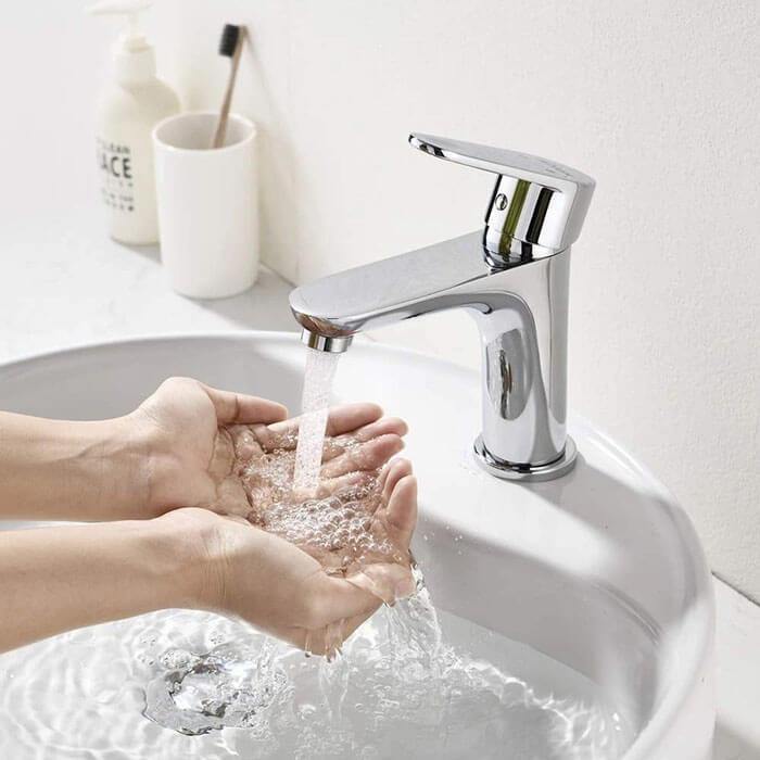 Homelody Single-Lever Bath Fittings Single Lever Basin Mixer Tap for Bathroom - Homelody