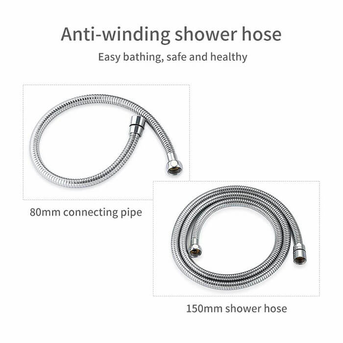 modern brass shower mixer rain shower homelody mode switching control constant temperature - Homelody