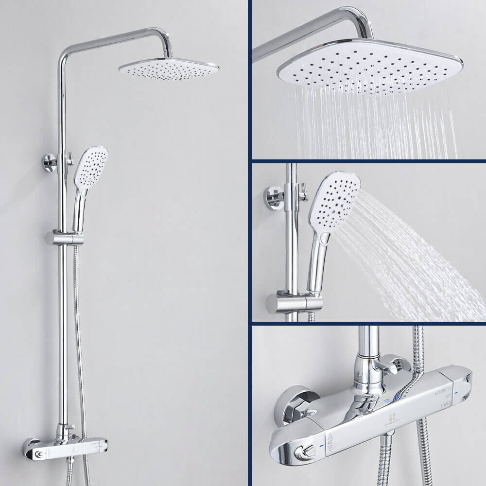 thermostatic shower system
